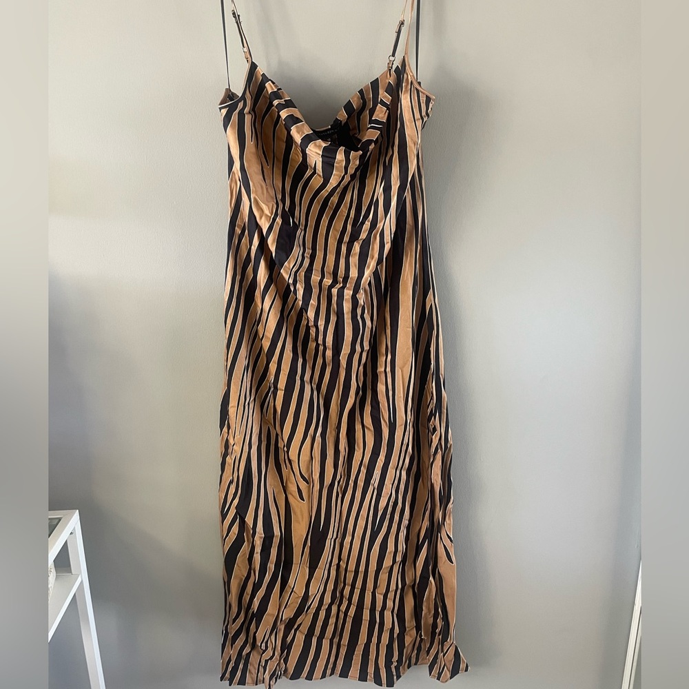 Banana Republic Zebra Print Dress